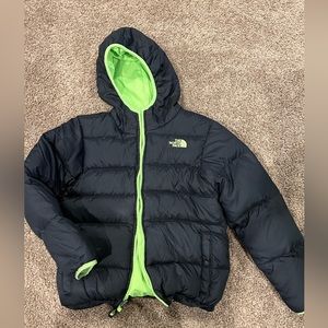 Reversible North Face Puffer Coat